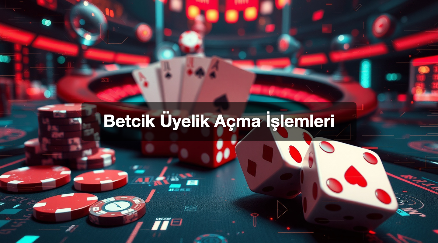 Betcik Üyelik Açma İşlemleri